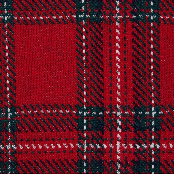 TARTAN RUFFLE PEPLUM TOP - Picture 3 of 4